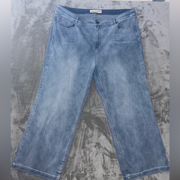 Soft Surroundings Denim - Soft surroundings ultimate denim wide leg jeans